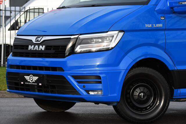 MAN TGE 3.180 35 2.0 L4H3 PB Edition Cruise, Camera, LED, Carplay, 177pk, Trekhaak, Automaat, Multimedia, Massage stoel, Automaat, Uniek!