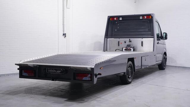 MAN TGE 2.0 TDI 140 pk Autotransporter Airco, Luchtvering Apple Carplay, Trekhaak 3.500 kg, Cruise Control, BPM vrij, 3-Zits