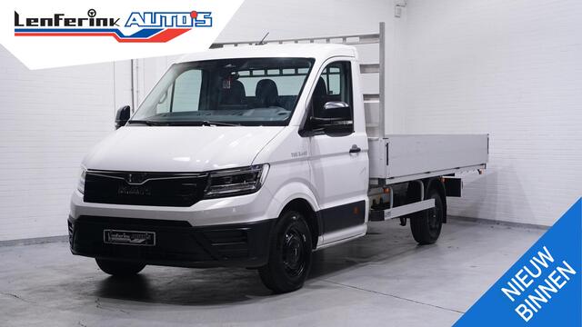 MAN TGE 3.140 140 pk DSG Aut. Pick Up / Open Laadbak Navi, Camera, Trekhaak 3.000 kg, LxBxH 383x225x40 cm, 3-Zits