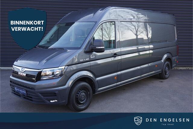 MAN TGE 180pk Automaat L4H3/L3H2 Oprijplaat + Lier Trekhaak Camera Navigatie Apple Carplay Cruise control