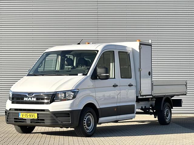 MAN TGE 35 2.0 180PK L4 DC openlaadbak LANG dubbele cabine