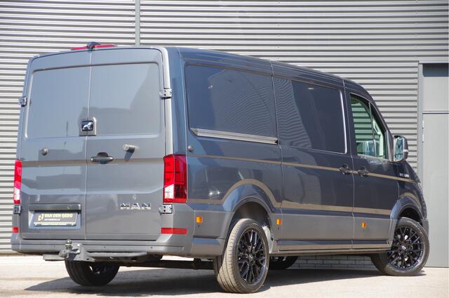 MAN TGE 3.180 35 2.0 L3H2 177PK AUT. LED, TREKHAAK, GEV. ERGO ACTIVE STOEL, STANDKACHEL, STOELVERWARMING, STUURVERWARMING, VOORRUIT VERWARMING, CAMERA, NAVI, ADAPT. CRUISE