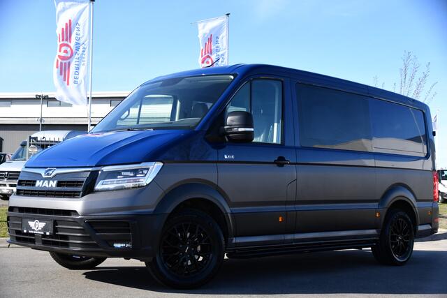 MAN TGE 3.180 35 2.0 L3H2 4x4 DC Cruise, Camera, Carplay, LED, Voorruit verwarming, Multimedia, 177pk, Automaat, Uniek!