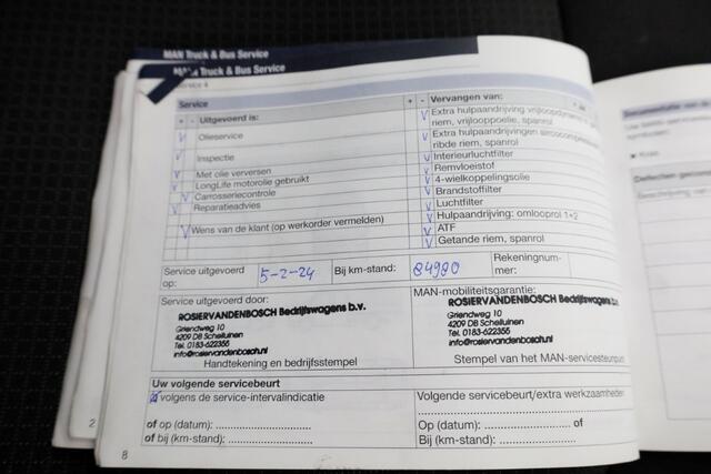 MAN TGE 3.180 2.0 177pk DSG-Automaat Bakwagen met achterdeuren 235cm Hoog 01-2023