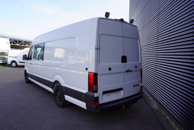 MAN TGE 180pk Automaat L5H3/L4H3 Dubbele cabine 6 persoons Trekhaak Camera Cruise control Navigatie