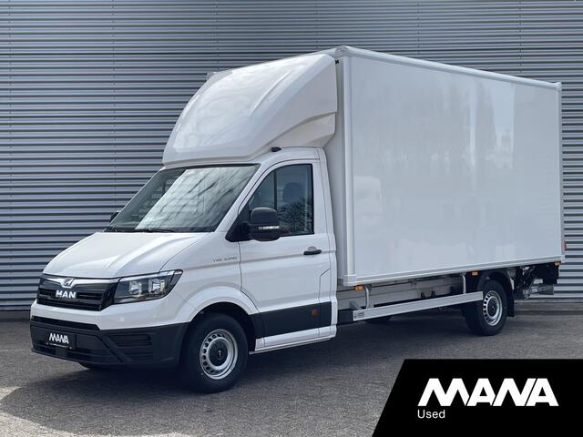 MAN TGE 3.140 140PK Nieuw Bakwagen Laadklep Airco Cruise PDC Lat om lat