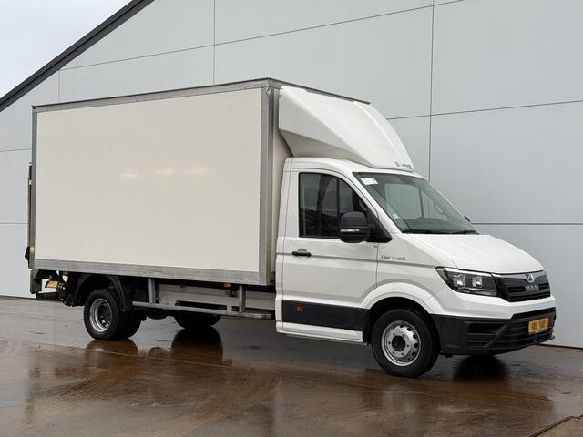 MAN TGE 5.160 2.0 TDI Automaat Laadklep Dubbellucht Airco Cruise Control Carplay Navigatie Bakwagen Koffer Meubelbak