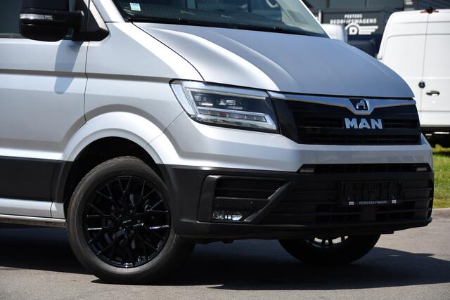 MAN TGE 3.180 35 2.0 L4H3 PB Edition Cruise, Camera, Carplay, 177pk, LED, Clima, Trekhaak, Automaat, Sensoren, Geveerde stoel, Uniek!
