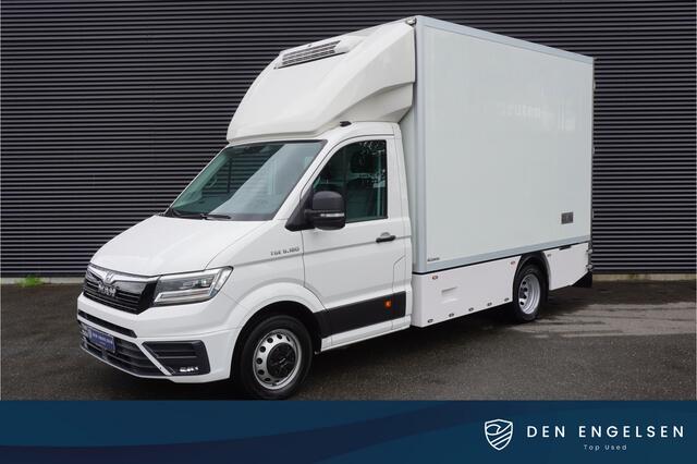 MAN TGE 6.180 180pk Automaat 5500kg koelwagen Thermo King Vleeshaken Lift Luchtvering Apple Carplay Navigatie Camera
