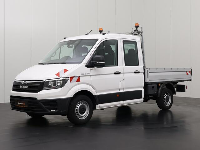 MAN TGE 2.0TDi 160PK Dubbele Cabine Open Laadbak | 3500Kg Trekhaak | Multimedia | Camera | Airco | 6-Persoons