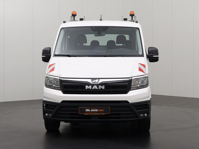 MAN TGE 2.0TDi 160PK Dubbele Cabine Open Laadbak | 3500Kg Trekhaak | Multimedia | Camera | Airco | 6-Persoons