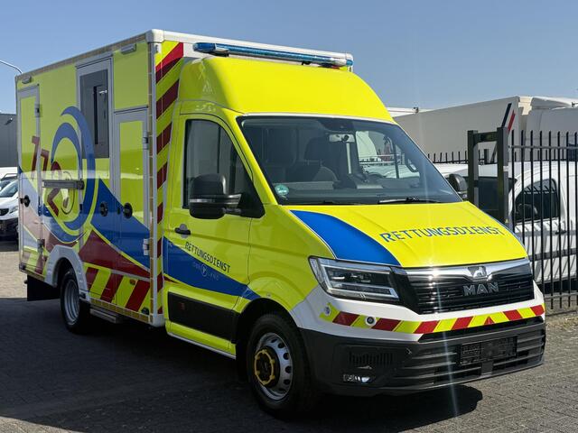 MAN TGE 180pk Automaat 50 AMBULANCE INCL STRYKER BRANCARD VB Luchtvering