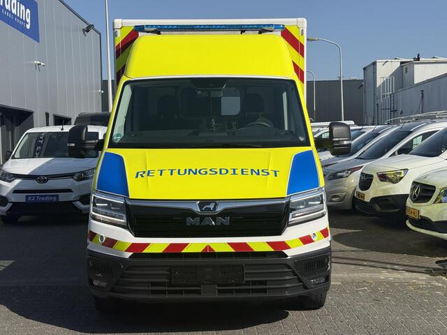 MAN TGE 180pk Automaat 50 AMBULANCE INCL STRYKER BRANCARD VB Luchtvering