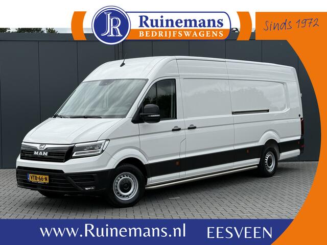 MAN TGE 35 2.0 177 PK DSG AUTOMAAT HIGHLINE++ / L5H3 / LED / 2x SCHUIFDEUR / ZEER NETJES!! / CAMERA / ECC / GEVEERDE STOELEN / BLINDSPOT