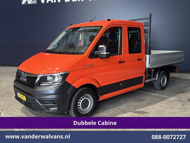 MAN TGE 2.0 177pk Pick Up Dubbele Cabine 3500kg Trekhaak Open Laadbak Euro6 Airco | 6-Zits | Camera | Navigatie | Apple Carplay Android Auto, Cruisecontrol, Chauffeursstoel