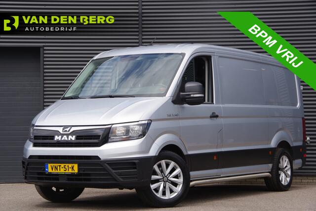 MAN TGE 3.140 35 2.0 L3H2(L2H1) EURO6! AUT. TREKHAAK, 18'', ERGO ACTIVE GEVEERDE STOEL, STOELVERWARMING, AIRCO, PARKEERSENSOREN