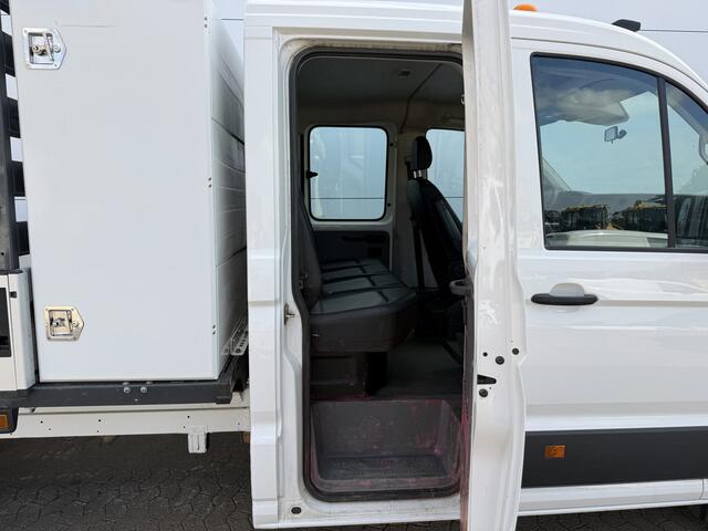 MAN TGE 3.140 2.0 TDI Automaat Open Laadbak Dubbele cabine 6-persoons Airco Trekhaak Navigatie Carplay Pritische Pickup Open Box