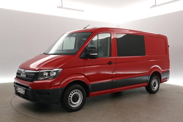 MAN TGE 2.0 TDI 140PK L3H2 | DC | 7 Zits | Airco | Camera | 3000kg Trekgew. | Cruise | Carplay | Trekhaak