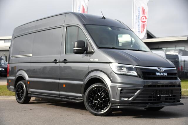 MAN TGE 3.180 35 2.0 L3H3 PB Edition Full Options! Camera, Cruise, Carplay, LED, 177pk, Automaat, Trekhaak 3000kg, Voorruit verwarming, Sensoren, Multimedia, Uniek!