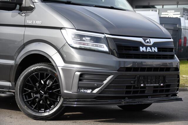 MAN TGE 3.180 35 2.0 L3H3 PB Edition Full Options! Camera, Cruise, Carplay, LED, 177pk, Automaat, Trekhaak 3000kg, Voorruit verwarming, Sensoren, Multimedia, Uniek!