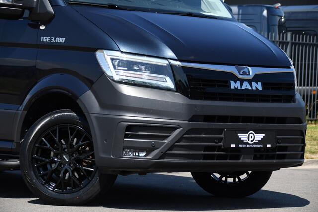 MAN TGE 3.180 35 2.0 L3H3 PB Edition Adaptieve Cruise, Camera, Carplay, LED, Clima, Stoelverwarming, Sensoren, Trekhaak, 177pk, Automaat, Uniek!