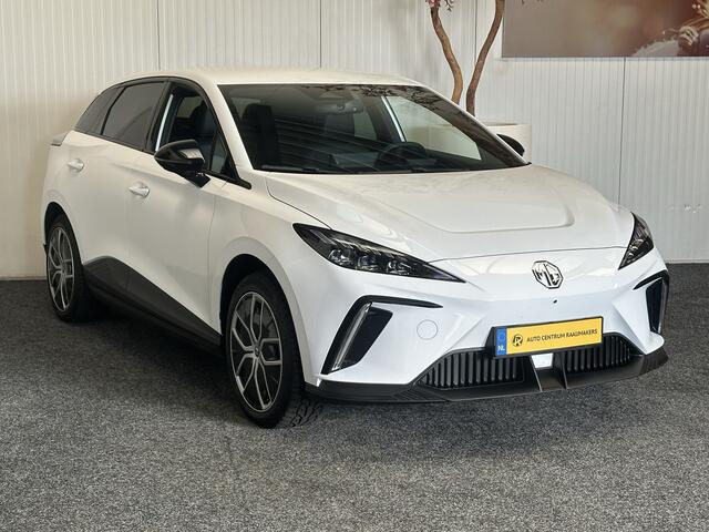 MG 4 MG4 ELECTRIC 204 PK NAVIGATIE ADAPTIVE CRUISE CONTROL APPLE CARPLAY/ANDROID 360 CAMERA STOEL EN STUURVERWARMING DODEHOEKSENSOREN RIJSTROOKSENSOREN KEYLESS GO ZEER MOOI !! 3010
