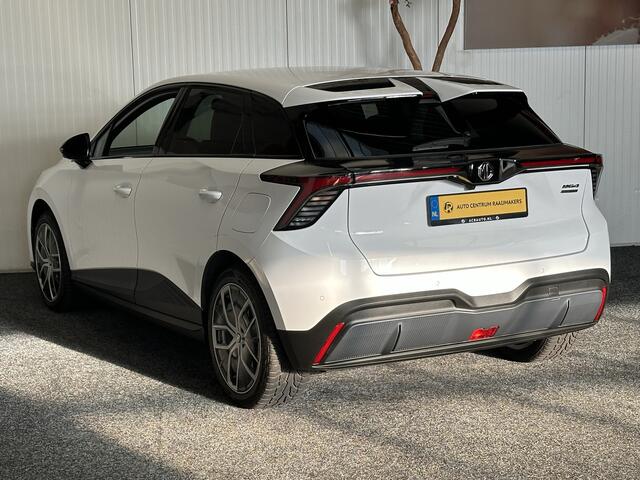 MG 4 MG4 ELECTRIC 204 PK NAVIGATIE ADAPTIVE CRUISE CONTROL APPLE CARPLAY/ANDROID 360 CAMERA STOEL EN STUURVERWARMING DODEHOEKSENSOREN RIJSTROOKSENSOREN KEYLESS GO ZEER MOOI !! 3010