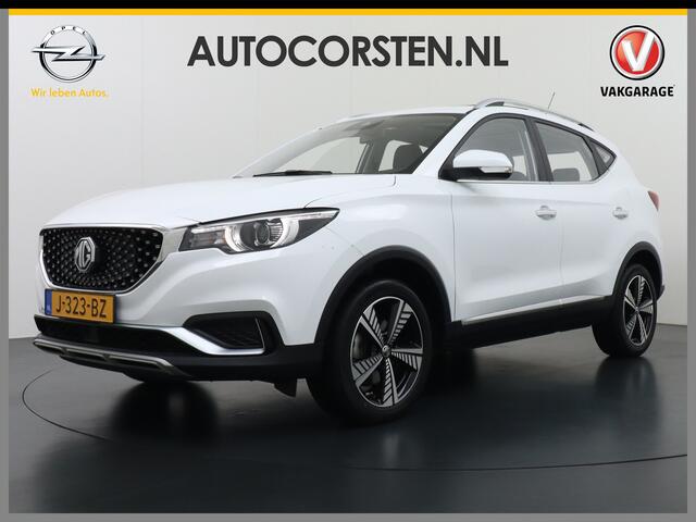 MG ZS MG EV Luxury 45kWh Leer+elektr. Pano-dak Adaptive-Cr. Camera Navi Airco Apple Carplay Android Auto Stoelverwarming Lmv 17" DAB+ MG Pilot Lane Assist Bluetooth Led 1e Eigenaar Origineel Nederlandse Auto