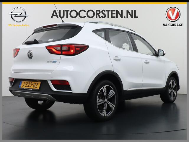 MG ZS MG EV Luxury 45kWh Leer+elektr. Pano-dak Adaptive-Cr. Camera Navi Airco Apple Carplay Android Auto Stoelverwarming Lmv 17" DAB+ MG Pilot Lane Assist Bluetooth Led 1e Eigenaar Origineel Nederlandse Auto