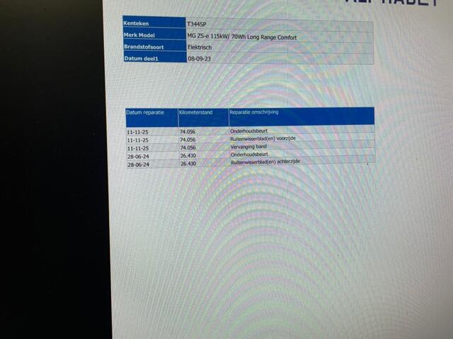 MG ZS Long Range Comfort 70 kWh - Carplay, Navi, Cruise, Camera, Trekhaak