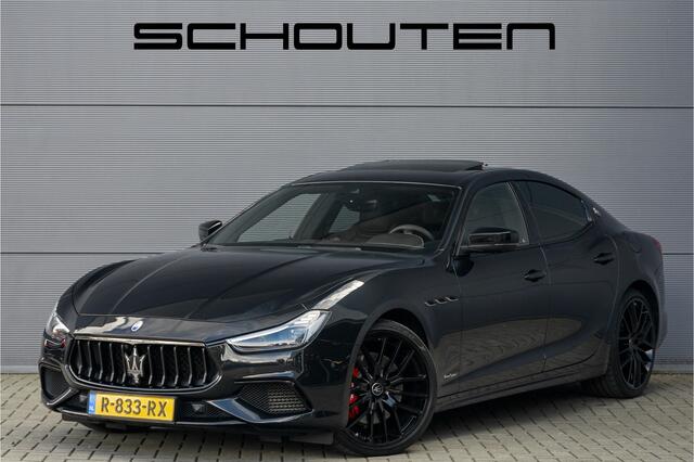 Maserati GHIBLI 3.0 V6 Modena SQ4 430PK H/K Schuifdak Stoelventilatie 21"