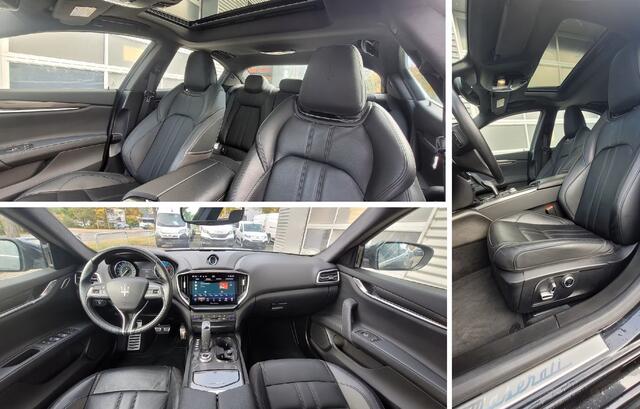 Maserati GHIBLI 3.0 V6 Modena 350 PK Glazen Schuifdak Stoelverwarming 20 Inch