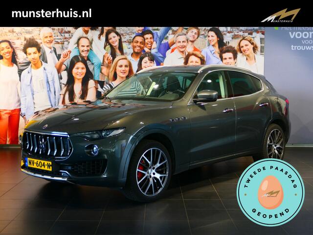 Maserati Levante 3.0 V6 D AWD GranSport ~ 1e eigenaar ~ * AUTOMAAT* *Schuif/kanteldak* - Harman Kardon Audio, Rondomzicht camera