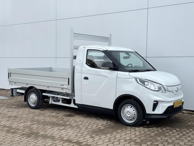 Maxus eDELIVER 3 50kWh 122PK Nieuw! Open Laadbak 327km WLTP 100% Elektrisch Airco Cruise Control Carplay Camera Pritsche Pickup Open Box