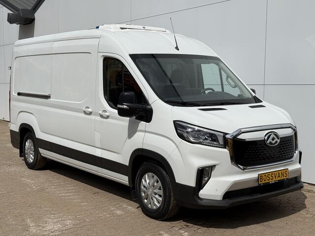 Maxus eDELIVER 9 89 kWh 204PK L3H2 Elektrische Koelwagen Vriezer Dual Thermo King -22°C/22°C Camera Cruise Control Apple Carplay Parkeersensoren Koel Koeler Kühl Kühler Kühlwagen Kühlkasten Frigo Vries