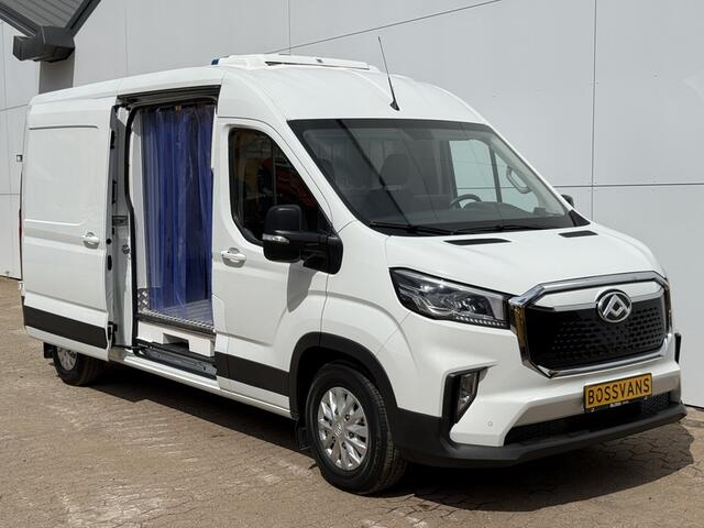 Maxus eDELIVER 9 89 kWh 204PK L3H2 Elektrische Koelwagen Vriezer Dual Thermo King -22°C/22°C Camera Cruise Control Apple Carplay Parkeersensoren Koel Koeler Kühl Kühler Kühlwagen Kühlkasten Frigo Vries