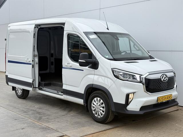 Maxus eDELIVER 9 72kWh 204PK Elektrisch 72kWh 280km WLTP L3H2 ACC Stoelverwarming Snelladen LED Carplay Parkeersensoren v+a Airco BPM Vrij