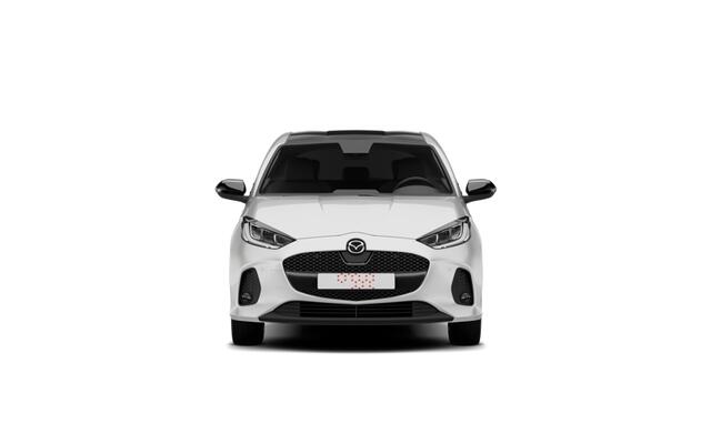 Mazda 2 Hybrid Prime-Line | 15-inch stalen velgen met wielcover, Silver | Achteruitrijcamera | Bandenspanningwaarschuwingssysteem
