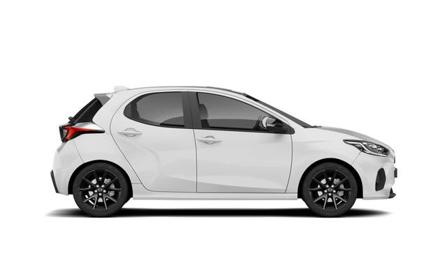 Mazda 2 Hybrid Prime-Line | 15-inch stalen velgen met wielcover, Silver | Achteruitrijcamera | Bandenspanningwaarschuwingssysteem