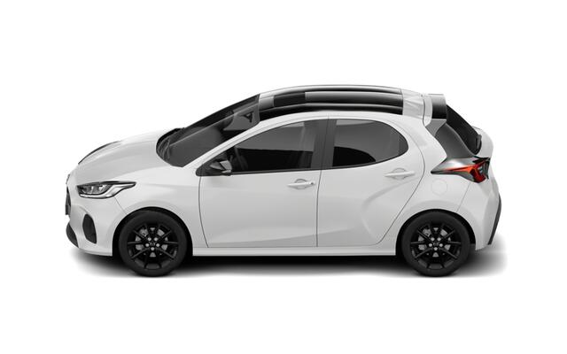 Mazda 2 Hybrid Prime-Line | 15-inch stalen velgen met wielcover, Silver | Achteruitrijcamera | Bandenspanningwaarschuwingssysteem