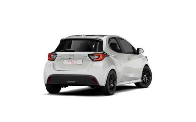 Mazda 2 Hybrid Prime-Line | 15-inch stalen velgen met wielcover, Silver | Achteruitrijcamera | Bandenspanningwaarschuwingssysteem