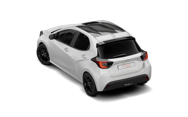 Mazda 2 Hybrid Prime-Line | 15-inch stalen velgen met wielcover, Silver | Achteruitrijcamera | Bandenspanningwaarschuwingssysteem