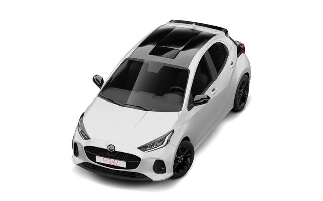 Mazda 2 Hybrid Prime-Line | 15-inch stalen velgen met wielcover, Silver | Achteruitrijcamera | Bandenspanningwaarschuwingssysteem