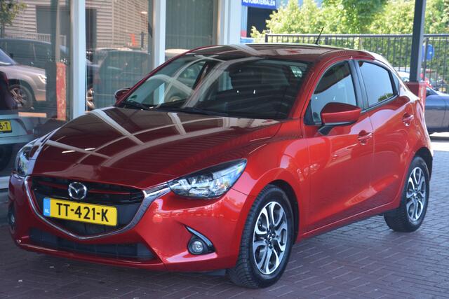 Mazda 2 1.5 Skyactiv-G GT-M Nette Mazda 2 dealeronderhouden laatste beurt bij 111000km met oa ecc navigatie pdc lane assist voice command cv cruise lmv origineel