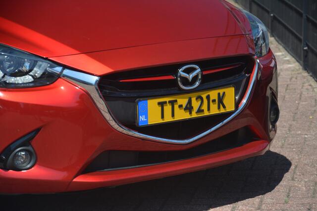 Mazda 2 1.5 Skyactiv-G GT-M Nette Mazda 2 dealeronderhouden laatste beurt bij 111000km met oa ecc navigatie pdc lane assist voice command cv cruise lmv origineel