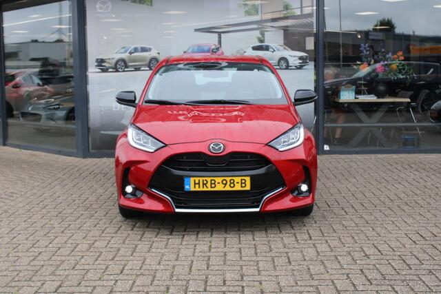 Mazda 2 Hybrid 1.5 Homura Automaat, Apple Carplay, Clima, Adap.Cruise, LMV 17 Inch, Camera, PDC, Stuur/Stoelverwarming