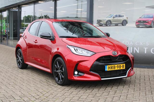 Mazda 2 Hybrid 1.5 Homura Automaat, Apple Carplay, Clima, Adap.Cruise, LMV 17 Inch, Camera, PDC, Stuur/Stoelverwarming