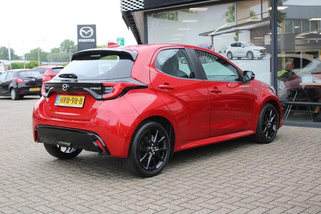 Mazda 2 Hybrid 1.5 Homura Automaat, Apple Carplay, Clima, Adap.Cruise, LMV 17 Inch, Camera, PDC, Stuur/Stoelverwarming