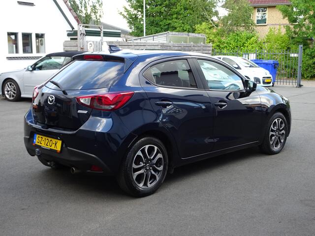 Mazda 2 1.5 Skyactiv-G GT-M Automatische airco, navigatie, parkeersensoren, cruise controle, licht metalen velgen, enz.