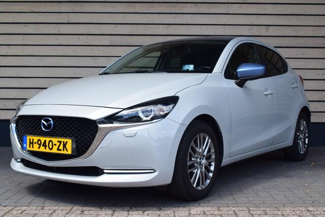 Mazda 2 1.5 Skyactiv-G Luxury - i-Activesense pack - 1e Eigenaar - Dealer onderhouden - Blauwe accenten